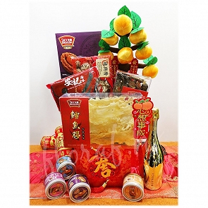 CNY40  新年禮盒 - 天龍鱈魚膠、天龍鮑魚、金瓶 Bottega  CNY40  新年禮盒 - 天龍鱈魚膠、天龍鮑魚、金瓶 Bottega